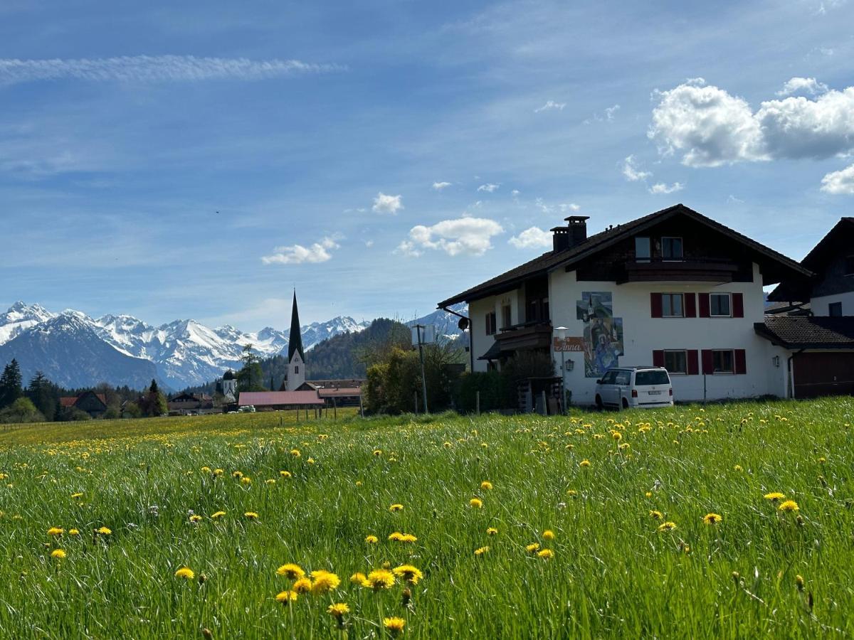 Haus Anna Lägenhet Fischen im Allgaeu Exteriör bild